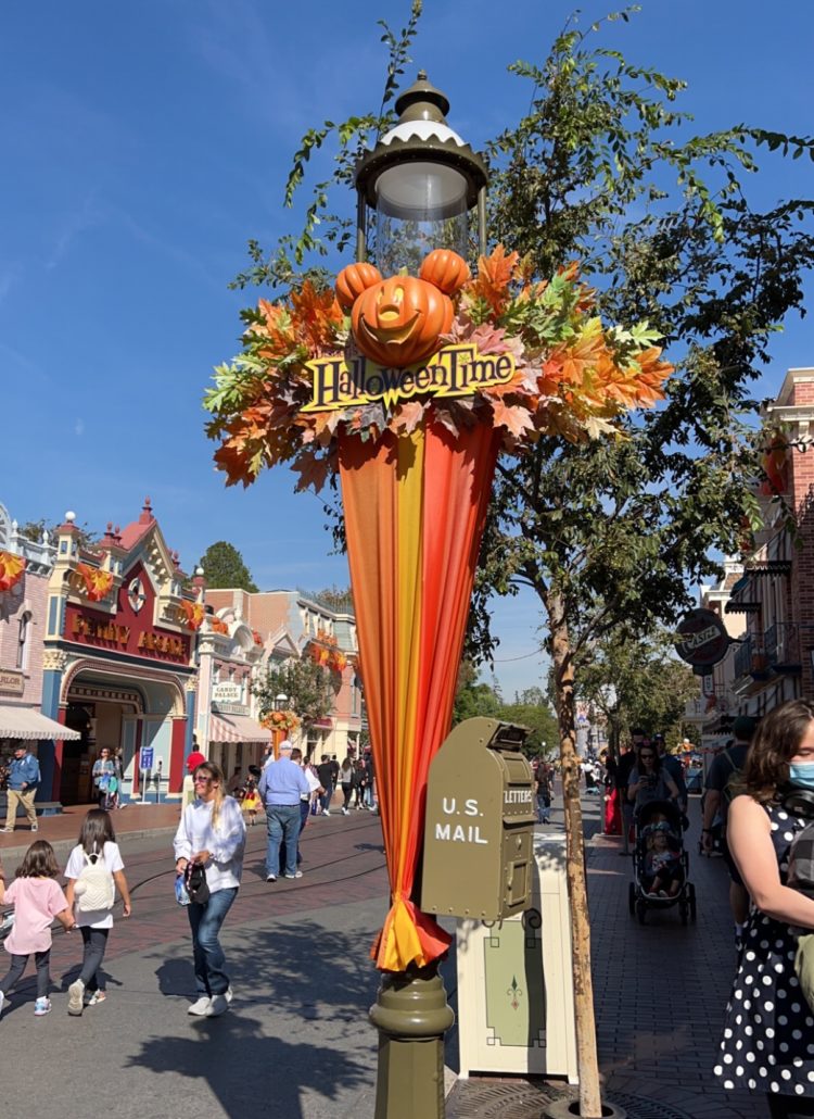 Halloween Decorations at Disneyland