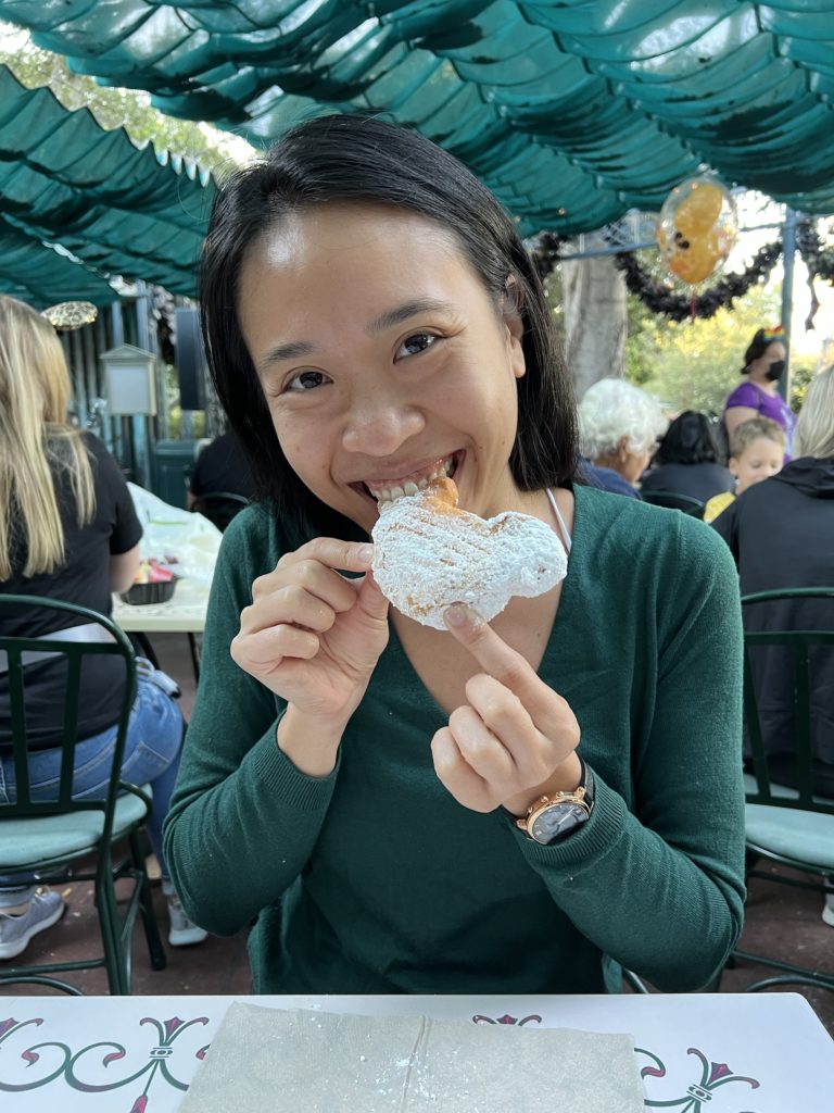 Mickey Beignets in New Orleans Square, Disneyland