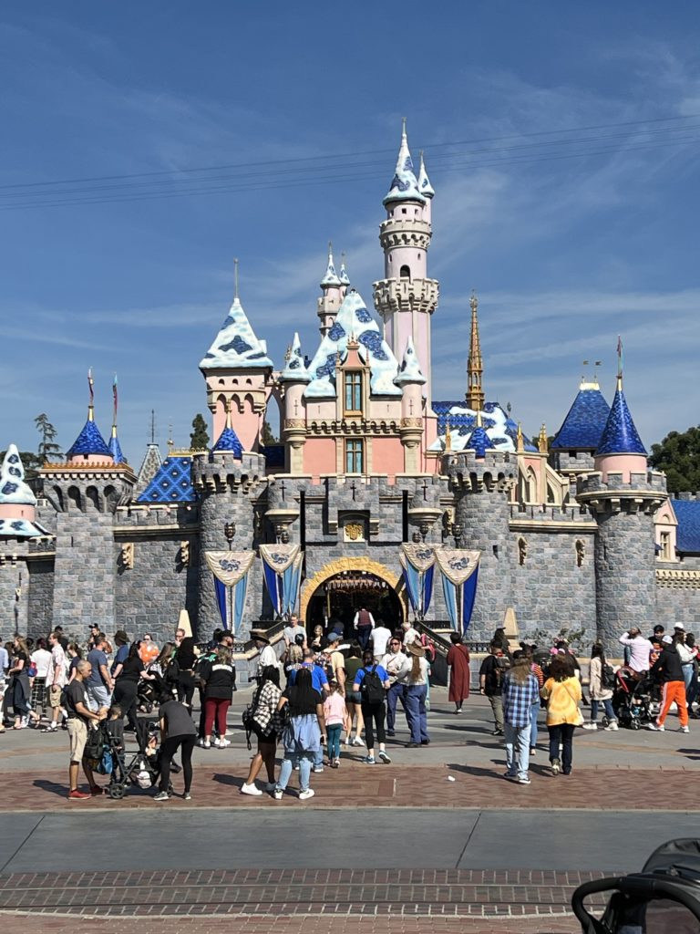 Sleeping Beauty's Castle in Disneyland