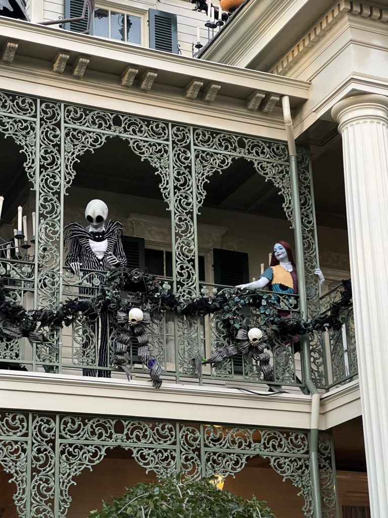 Jack and Sally, Haunted Mansion